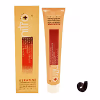 رنگ مو نیترو سری Keratine شماره 5.5 حجم 100 میلی لیتر رنگ قهوه ای طلایی روشن
