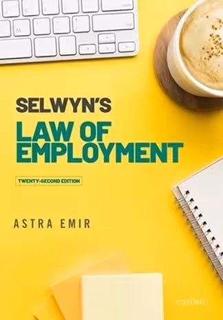 خرید و دانلود نسخه کامل کتاب Selwyn&#039;s Law of Employment Twenty-second Edition - Orginal Pdf