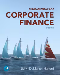 خرید و دانلود نسخه کامل کتاب Fundamentals of Corporate Finance (5th Edition) BY Berk - Orginal Pdf