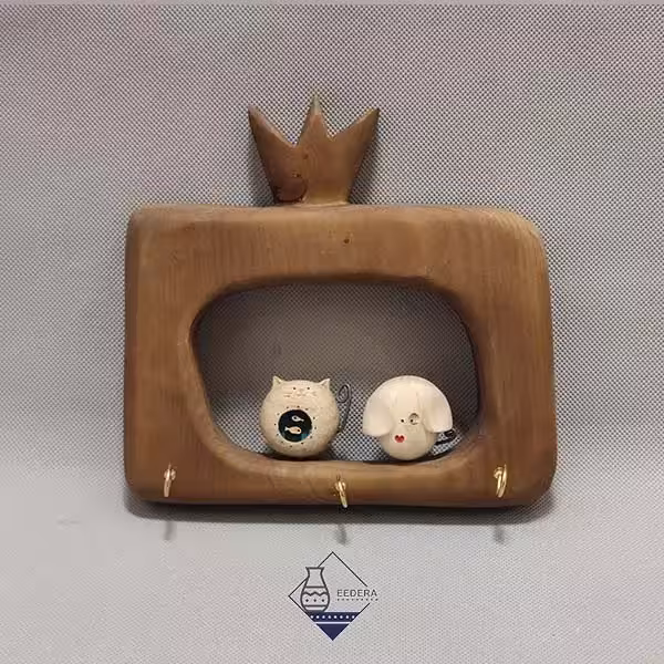 جا کلیدی سگ با گربه