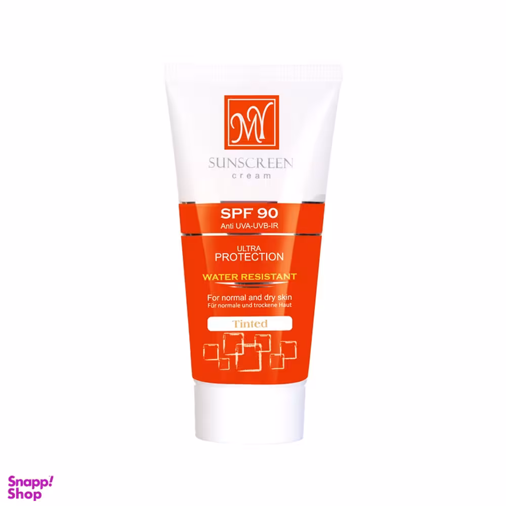 کرم ضد آفتاب رنگی مای (My) با SPF 90 حجم 50 میلی‌لیتر