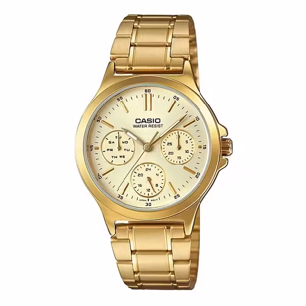 ساعت مچی زنانه کاسیو مدل CASIO LTP-V300G-9AUDF