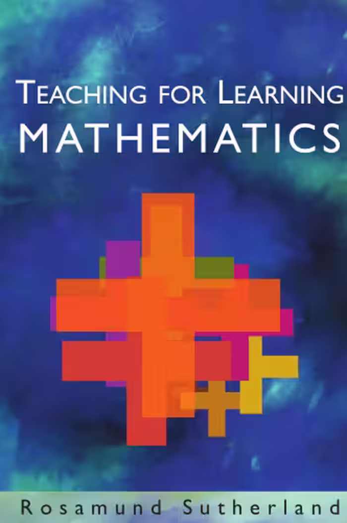 خرید و دانلود نسخه کامل کتاب Teaching for Learning Mathematics