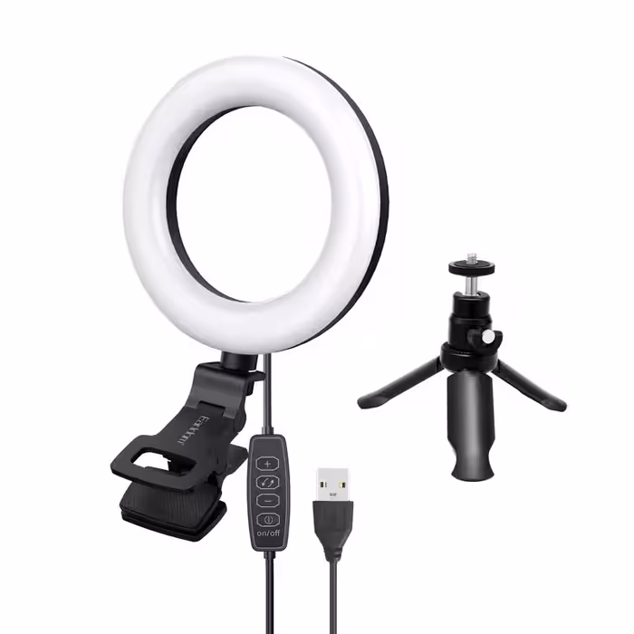 رینگ لایت ارلدام مدل 2IN1 ZP29