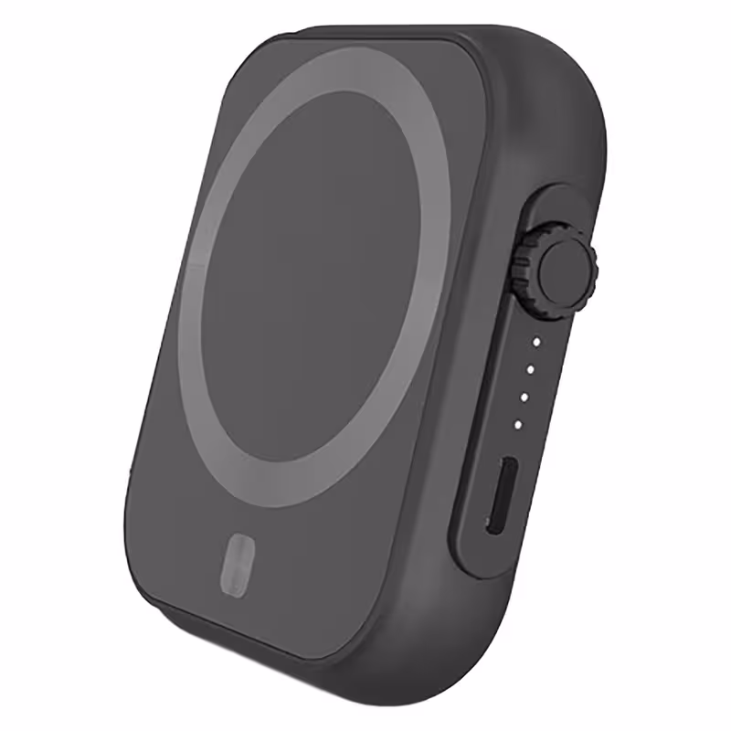 پاوربانک گرین لاین مدل MagSafe Trio ظرفیت 5000 میلی‌آمپر ساعت | کالا مکس