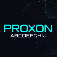 دانلود فونت انگلیسی پریمیوم Proxon Font