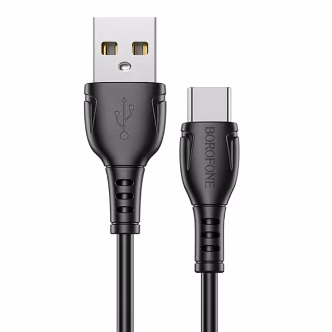 کابل USB به Type-C بروفون مدل BX51 طول 1 متر