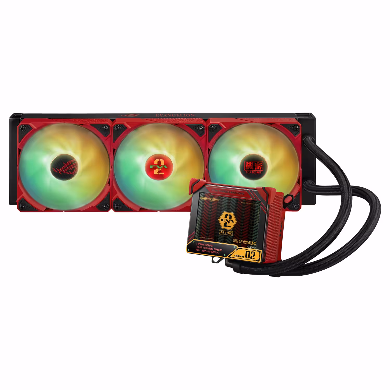 خنک کننده مایع پردازنده ایسوس ASUS ROG RYUJIN III 360 ARGB EVA-02 EDITION