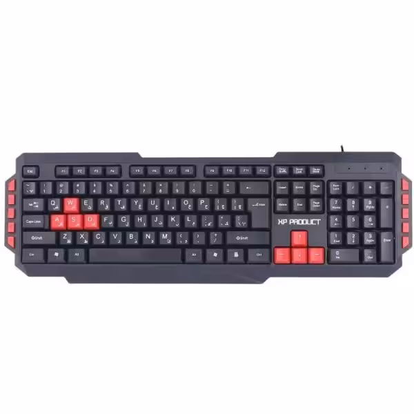 کیبورد سیم دار xp-8100n