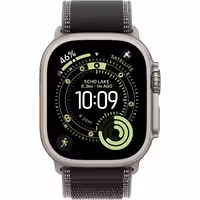 اپل واچ مدل Ultra 3 Natural Titanium Case Trail Black/Charcoal Band