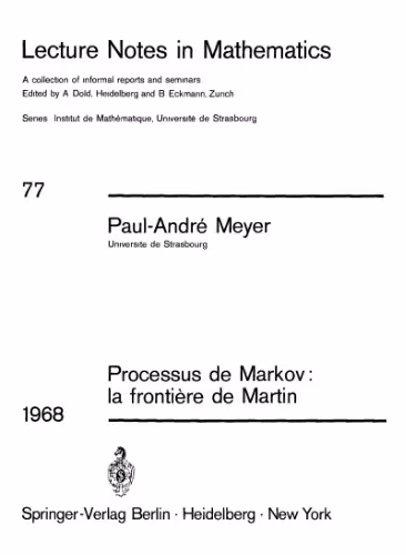 خرید و دانلود نسخه کامل کتاب Processus de Markov, la frontiere de Martin