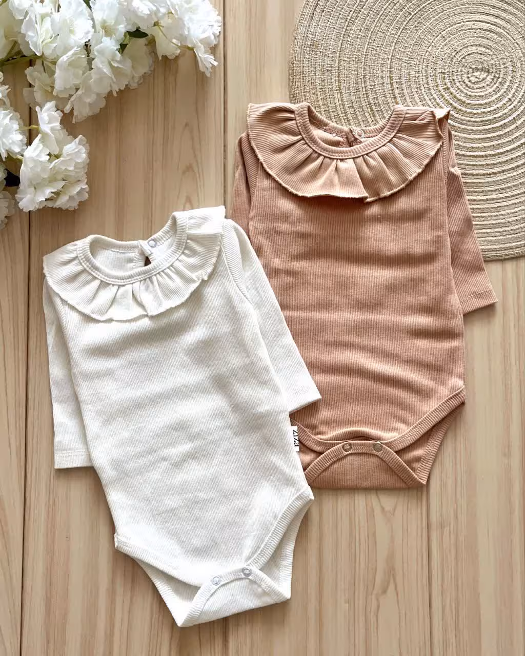 لباس دخترانه بادی زیردکمه مجلسی