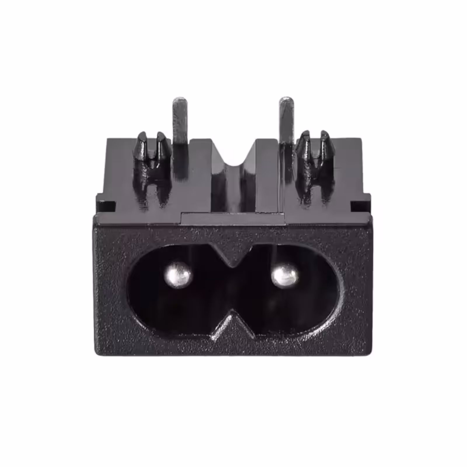 سوکت پاور AC دوشیار کوچک پرسی کد C1222جک پاور روبردی دوچاک
