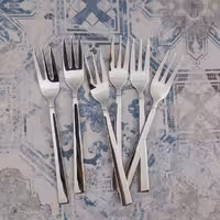 چنگال میوه 6 پارچه یونیک مدل شیکاگو