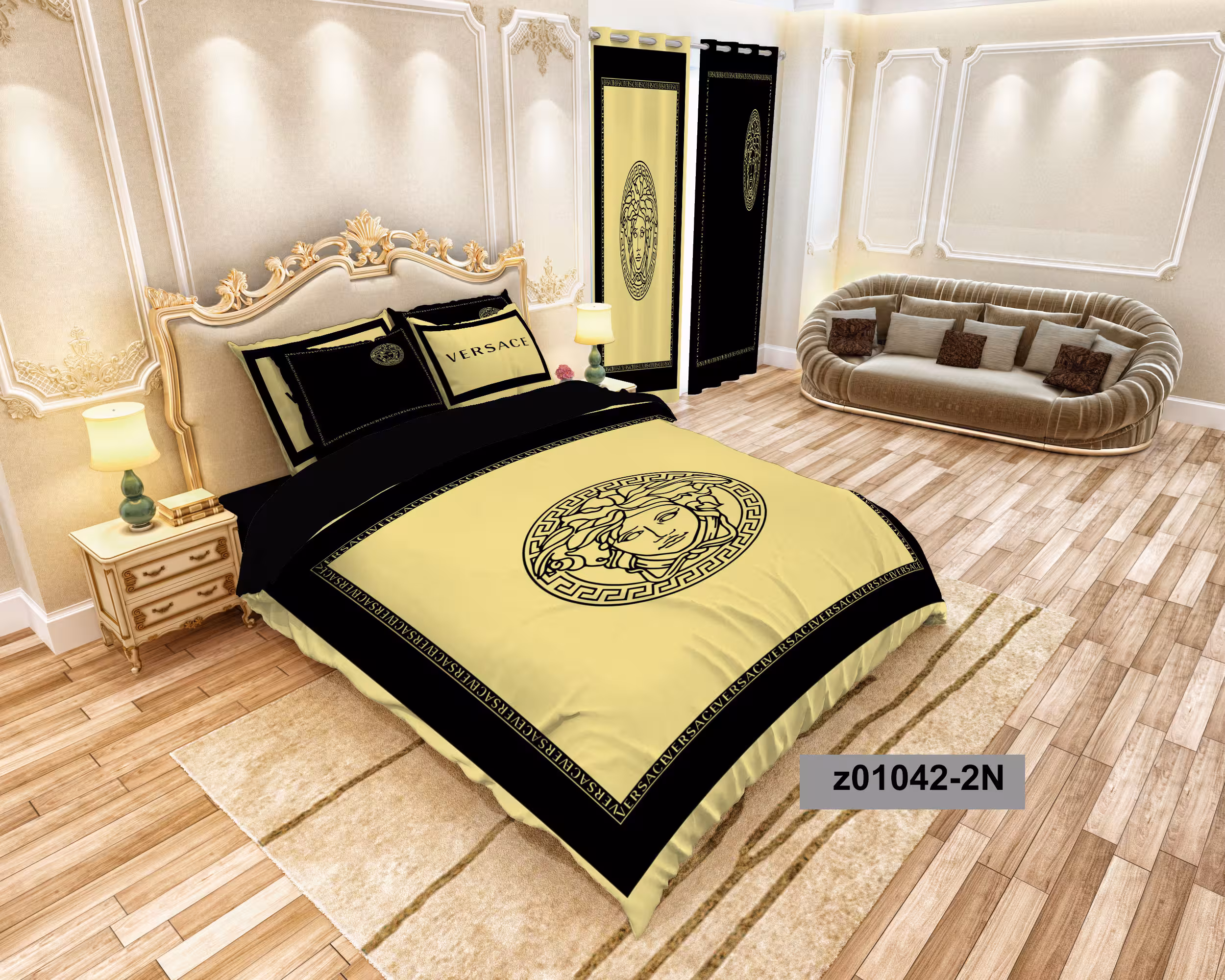 لحاف روتختی تنسل سه بعدی (3D) کالای خواب متین کد 1042