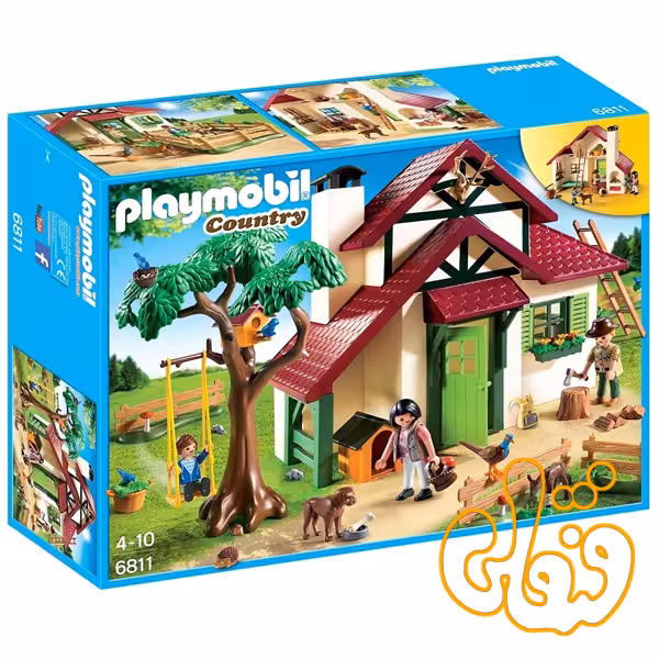 پلی موبیل forest ranger&#039;s house 6811