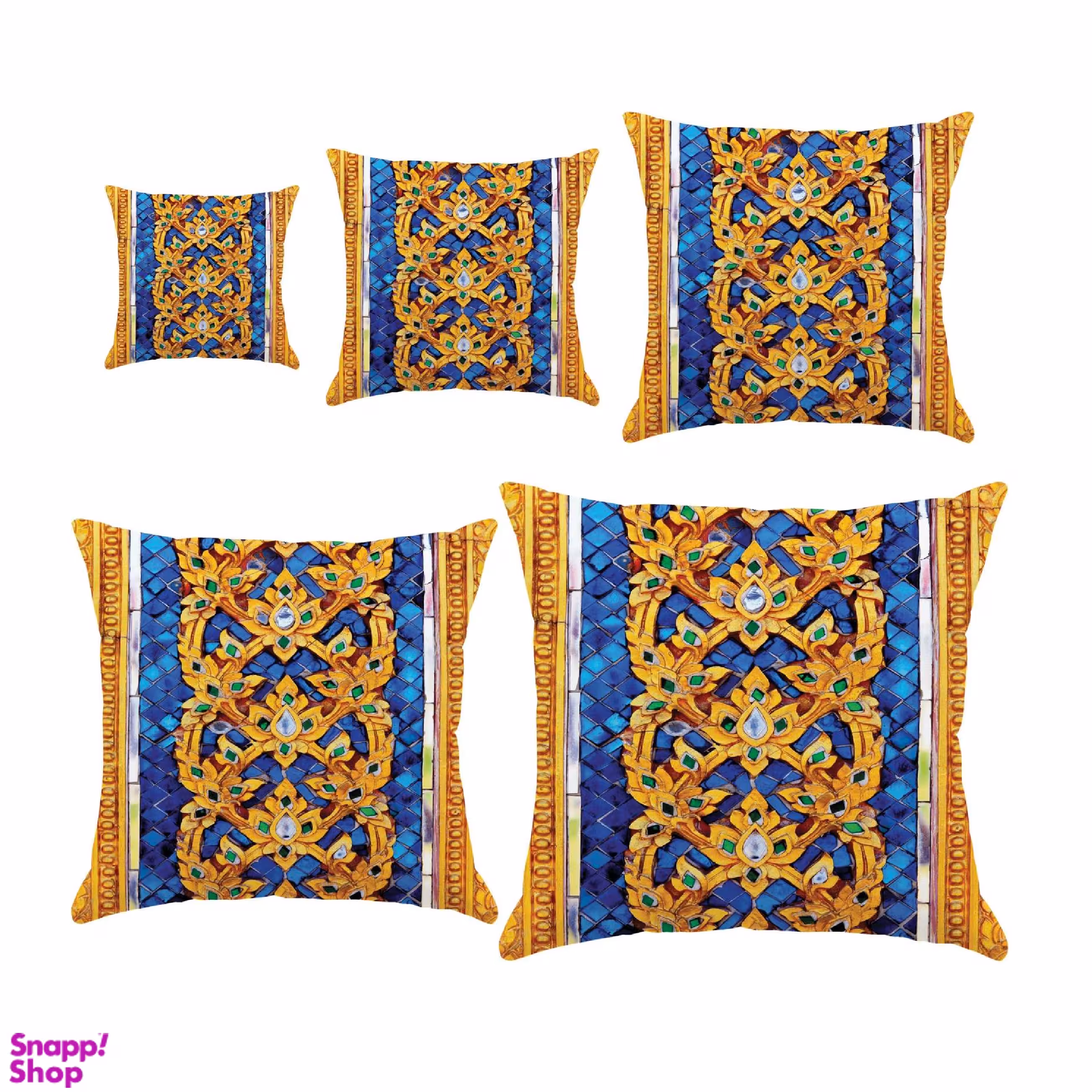 کوسن مدل S5-10141 مجموعه 5 عددی چند رنگ