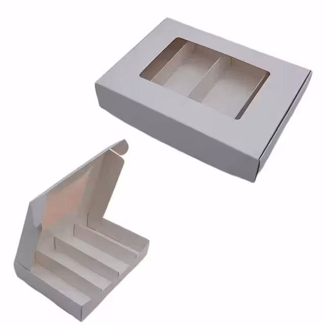 جعبه شیرینی و شکلات 22 در 16سانت تقسیم دار