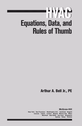 خرید و دانلود نسخه کامل کتاب HVAC Equations Data Rules of Thumb