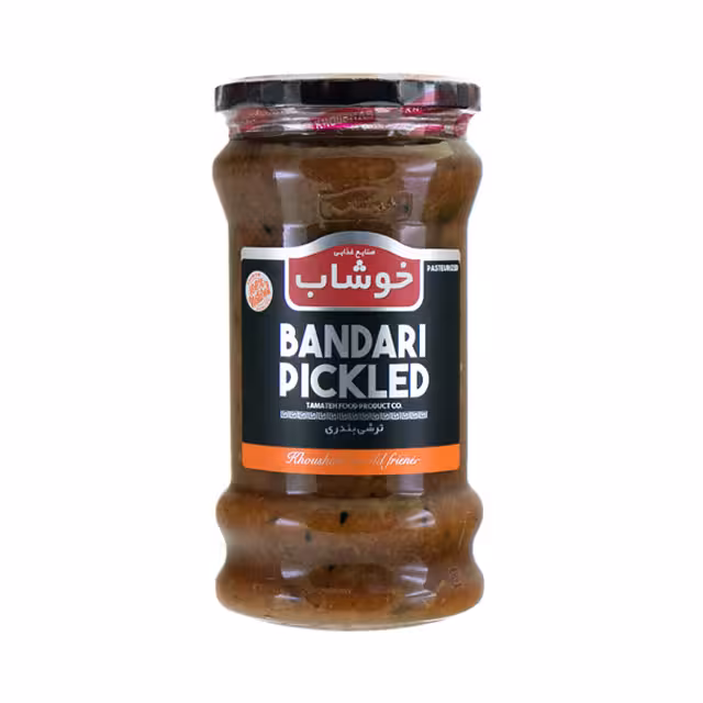 ترشی بندری خوشاب 580 گرمی