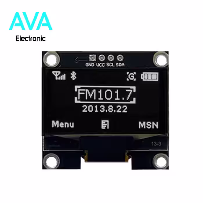ماژول نمایشگر OLED سفید 1٫3 اینچ دارای ارتباط I2C