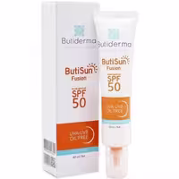 کرم ضد آفتاب مناسب پوست های چرب بر پایه آب بیوتی درما 40 میلی لیتر | butiderma butisun fusion sunscreen cream 40ml