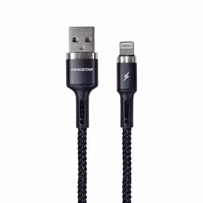 کابل تبدیل USB به لایتنینگ کینگ استار مدل K325 i طول 1 مترKingstar