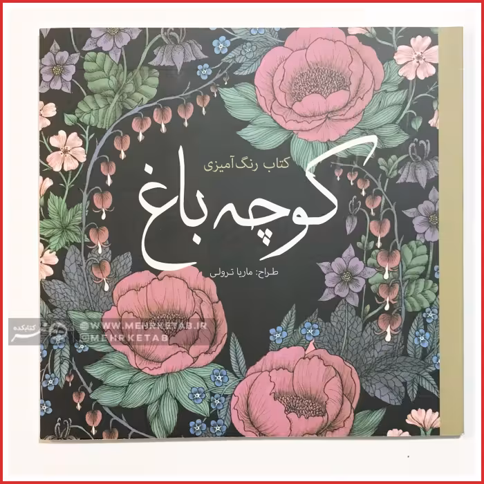 کتاب رنگ آمیزی بزرگسالان کوچه باغ