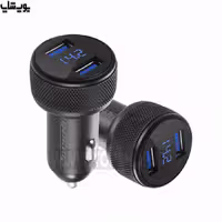 شارژر فندکی فست شارژ دوبل پورت راک رز مدل RANGER Q2
