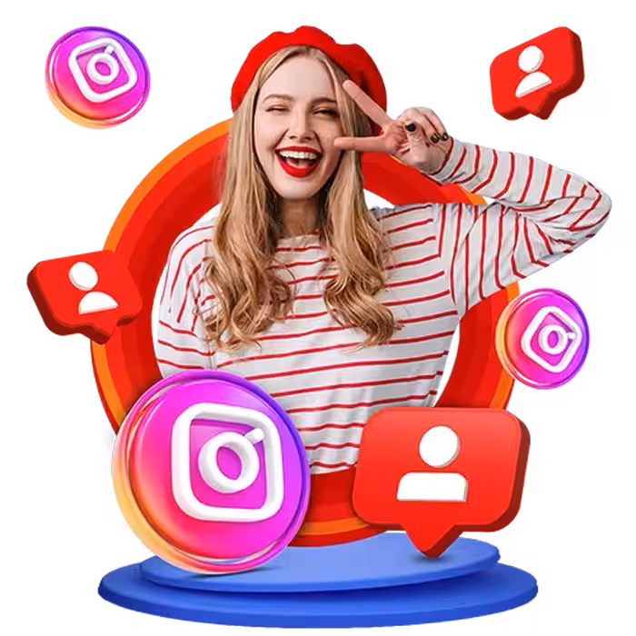 5000 هزار فالوور اینستاگرام Instagram follower 5k سرور خارجی با کیفیت همراه با جبران ریزش