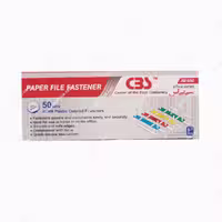 فنر پوشه سی بی اس رنگی بسته 50 عددی