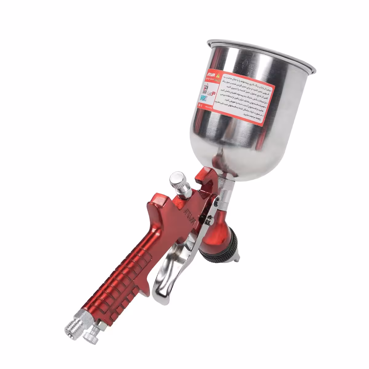 پیستوله رنگ پاش کاسه فلزی سه تنظیم مدل 3106 آروا