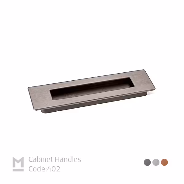 دستگیره توکار ملونی 402 - یراقینو فروش یراق آلات کابینت و درب