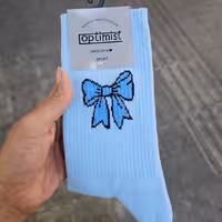 جوراب فانتزی طرح پاپیون کد 15