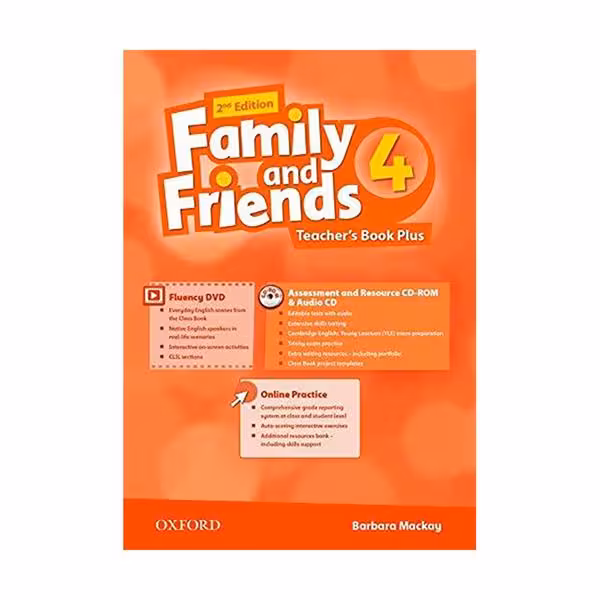 کتاب معلم Family And Friends 4 American (Teacher’s Book) 2nd Edition