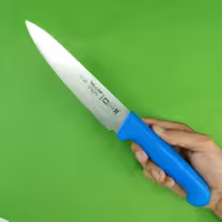 چاقو آشپزخانه اکبری دسته آبی مدل P723 بسته 1 عددی