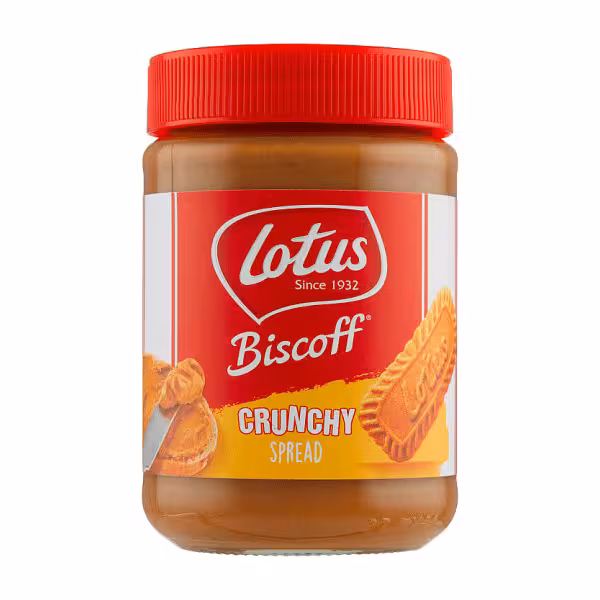 کرم بیسکوئیت لوتوس کرانچی حجم 380 گرم