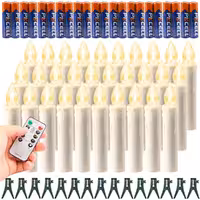 چراغ های شمعی LED کنترل از راه دور