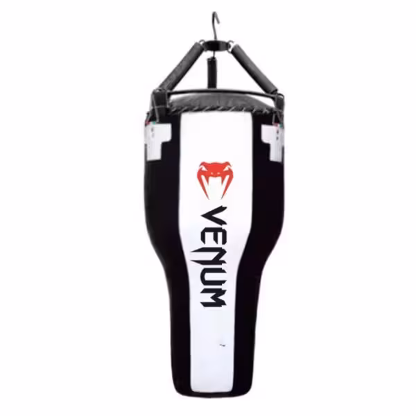 کیسه بوکس فنردار فوم VENUM سفید مدل UPPERCUT