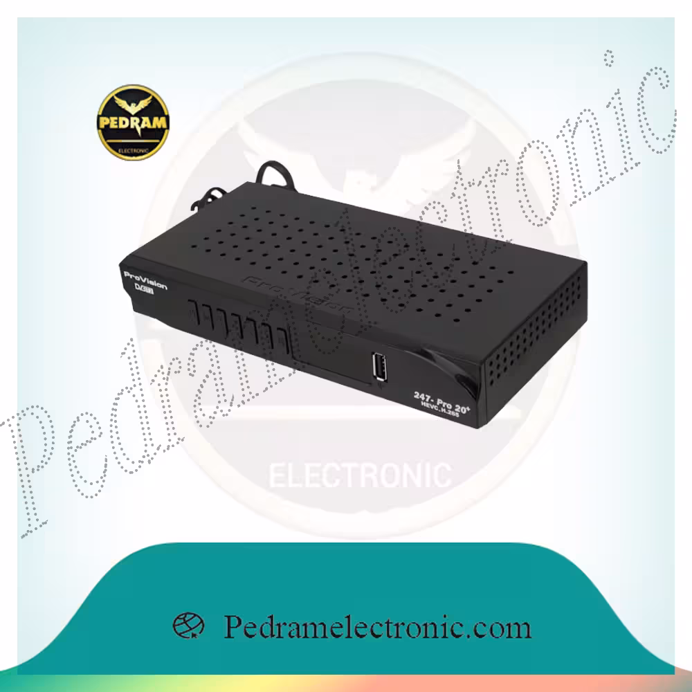 DVB-T گیرنده دیجیتال پروویژن مدل hevc-h265