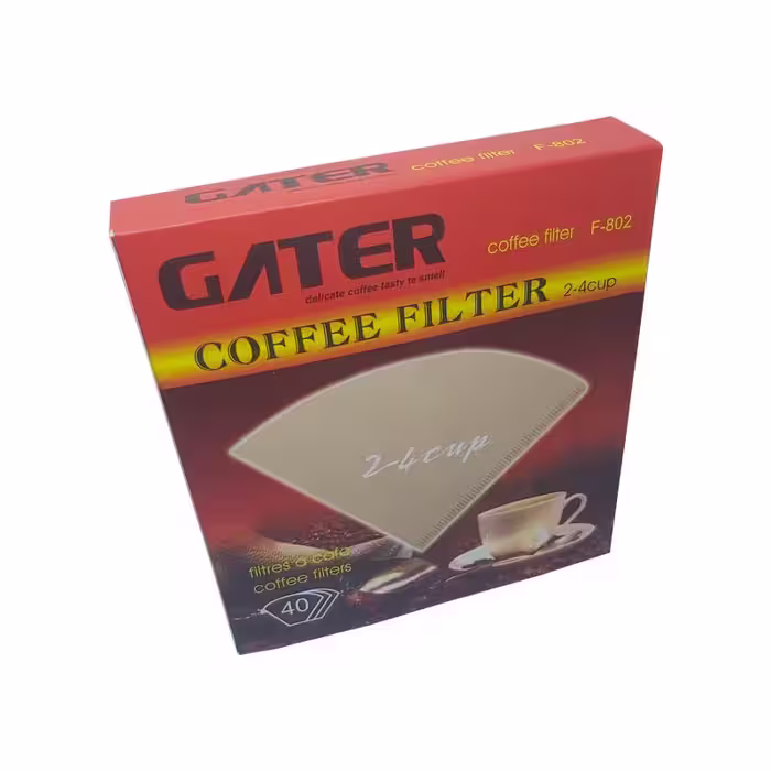 فیلتر قهوه گتر مدل F-802 بسته 40 عددی | چاوه
