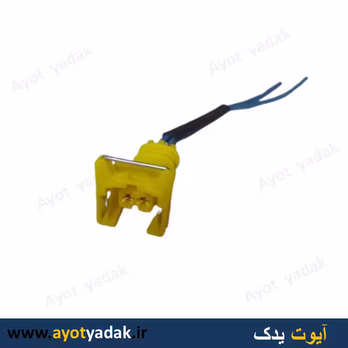 سوکت دو فیش همه کاره زرد ( بسته 10 عددی)-ارسال رایگان-شش ماه گارانتی-قیمت عمده