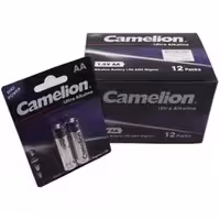 باتری قلم اولترا آلکالاین کملیون-2تایی-جعبه 12 عددی