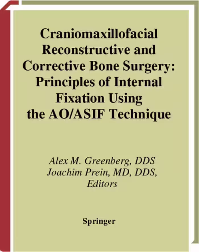 خرید و دانلود نسخه کامل کتاب Craniomaxillofacial Reconstructive and Corrective Bone Surgery