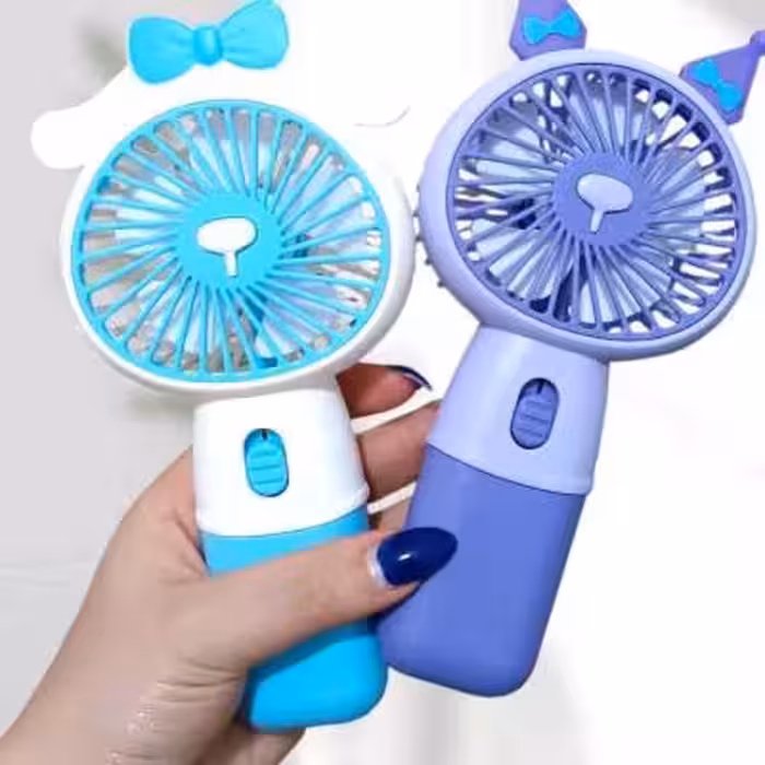 پنکه شارژی مینی‌فن رومیزی و دستی – خنکای همراه همیشه و همه‌جا