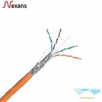 کابل شبکه نگزنس CAT6 SFTP آلومینیوم Network Cable iran Nexans cat6 SFTP