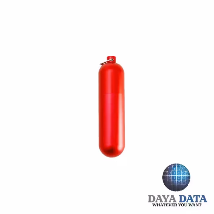 فلش مموری دایا دیتا    طرح  استوانه فلزی  مدل ME1008-5 ظرفیت 64GB -USB2رنگ قرمز