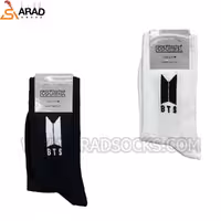 جوراب ساقدار طرح بی تی اس