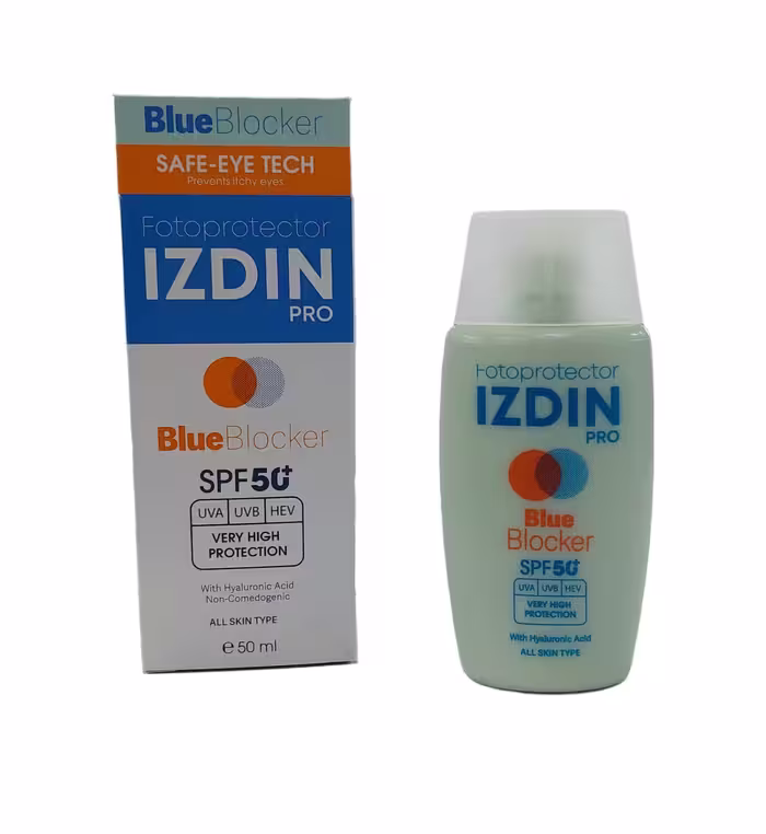 فلوئید ضد آفتاب پرو SPF 50 (bluer blocker) ایزیدین
