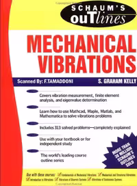 خرید و دانلود نسخه کامل کتاب Schaum's Outline of Mechanical Vibrations